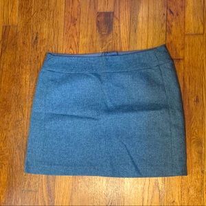Dalia wool blend lined mini skirt